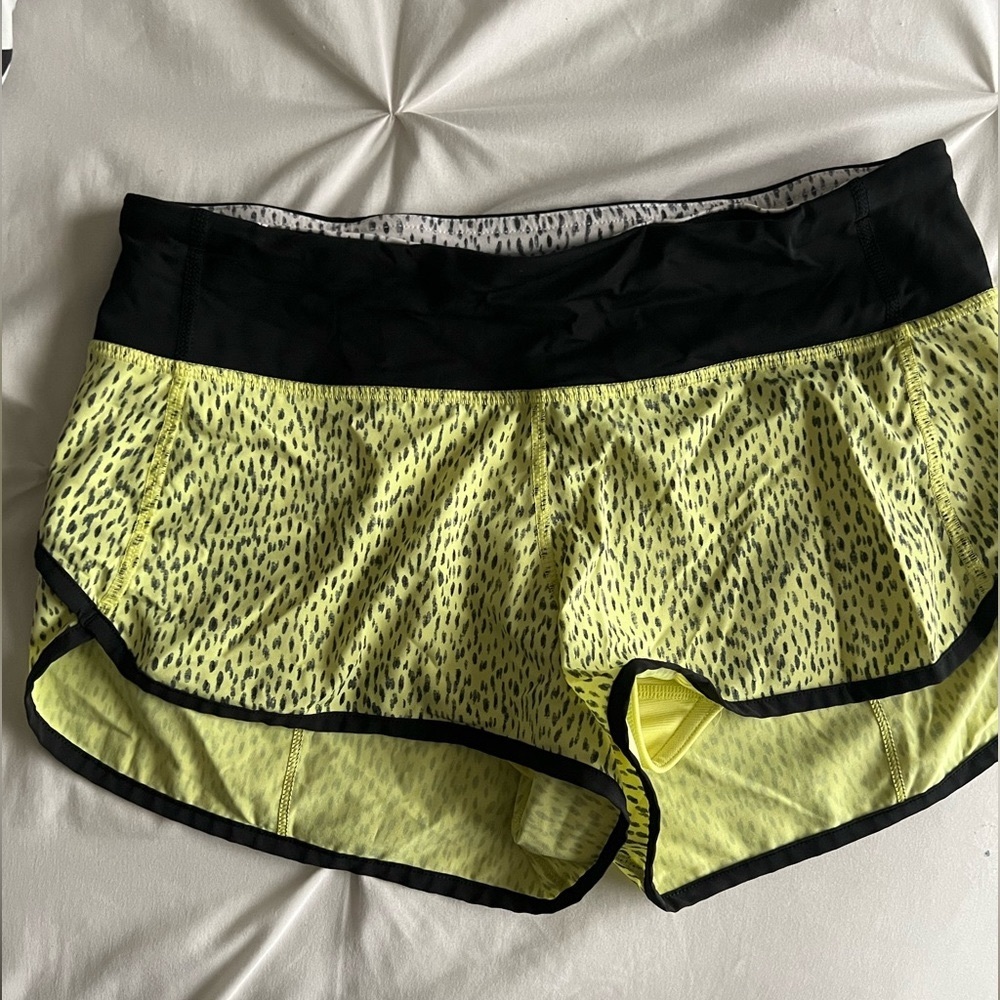 Lululemon Speed Shorts Size 4